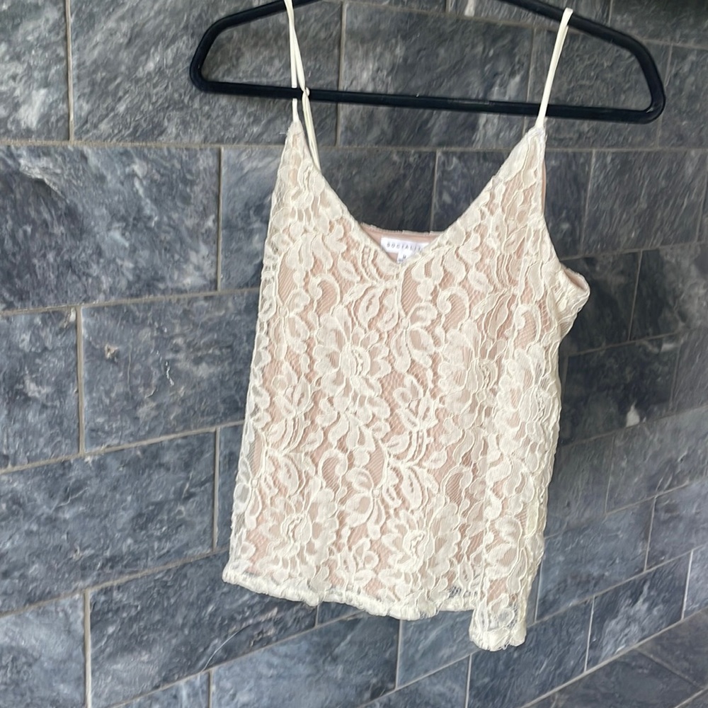 Lace camisole - size medium.
